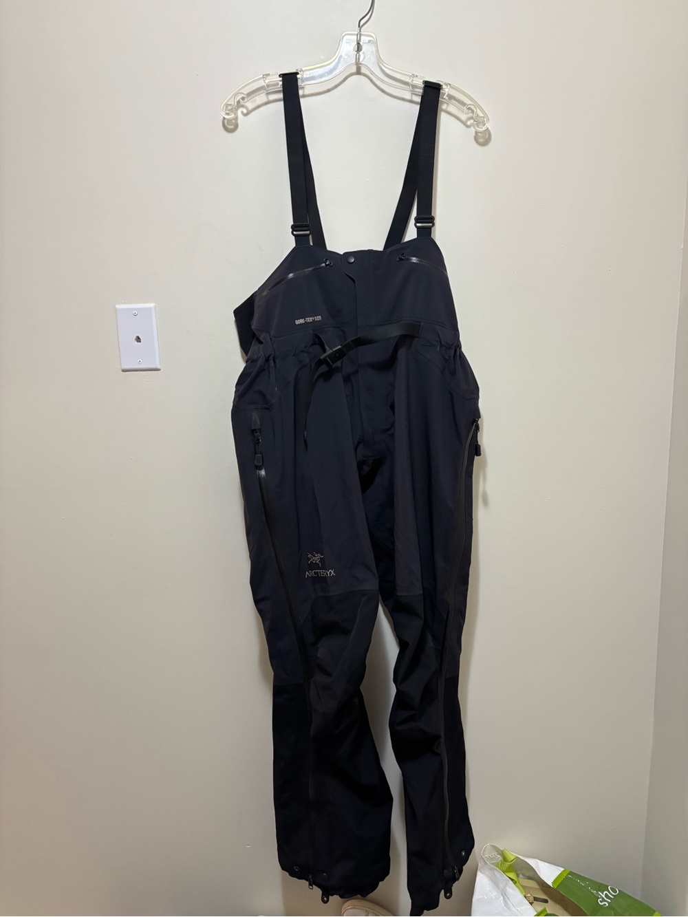 Vintage Arc'teryx GORE-TEX XCR Waterproof Ski Snowboard Bib Pants - Black